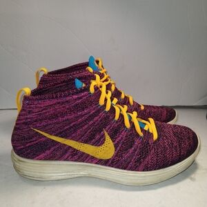 Nike Lunar Flyknit Chukka Sneakers Shoes Men's sz 10